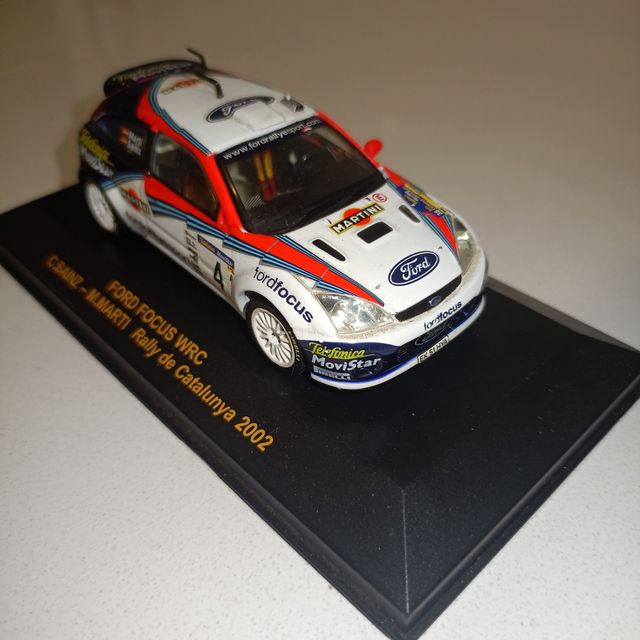 MINIATURA FORD FOCUS WRC 2002 C. RALLYE CAR ALTAYA
