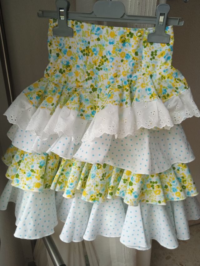 Traje flamenca niña