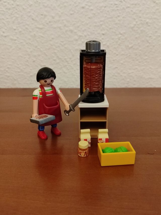 Playmobil puesto de kebab