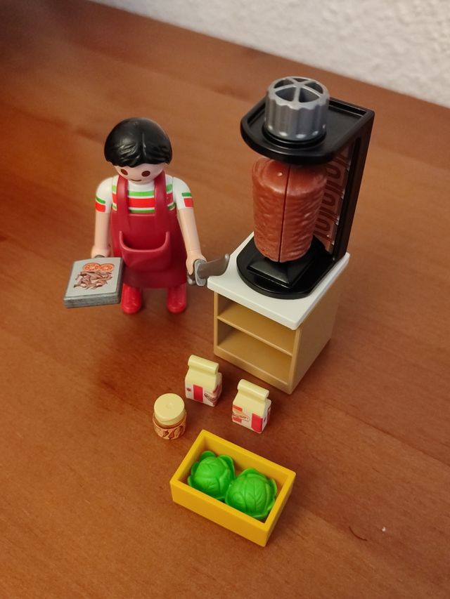 Playmobil puesto de kebab