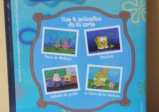 DVD Bob Esponja Nickelodeon