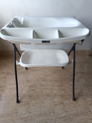 Bañera con cambiador para bebes CAM
