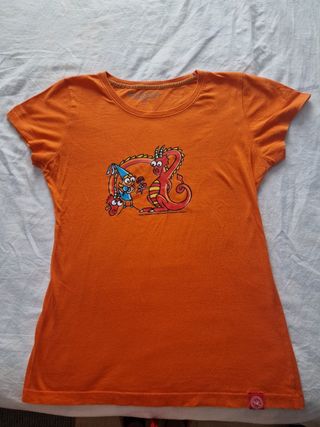 Camiseta divertida Princesa y Dragón