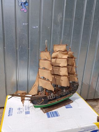 Maqueta fragata española xviii restaurar