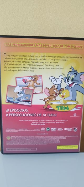DVD Tom y Jerry Título "Sigue a ese pato"