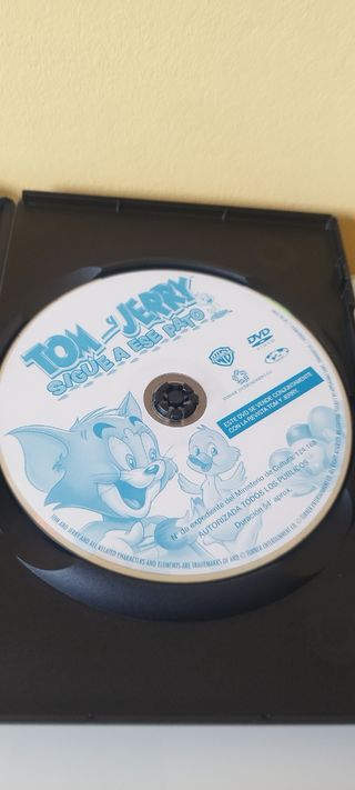 DVD Tom y Jerry Título "Sigue a ese pato"