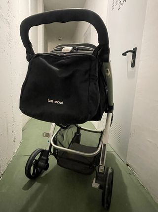 Cochecito de bebé con capazo y silla de coche Be Cool
