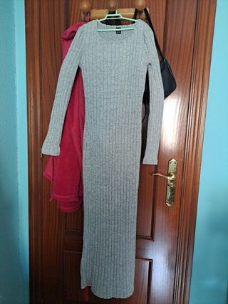 vestido largo de invierno