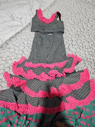 Traje flamenca niña
