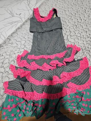 Traje flamenca niña