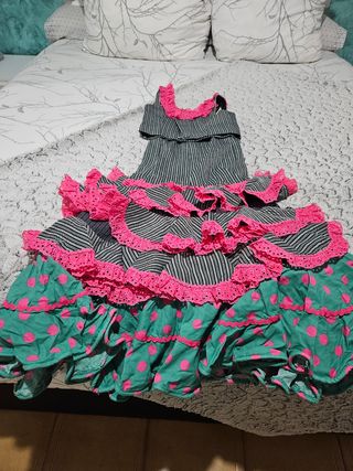 Traje flamenca niña