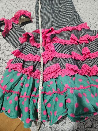 Traje flamenca niña