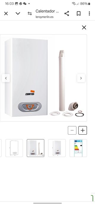 Caldera de gas Cointra