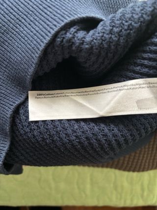 Tre maglioni in cotone