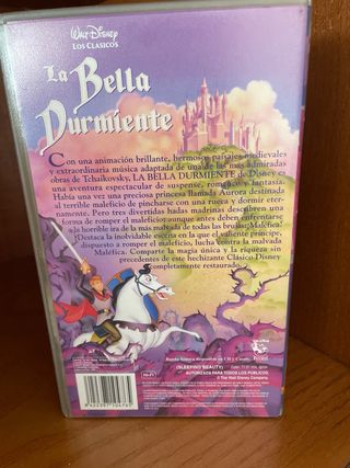 Pelicula La Bella Durmiente VHS
