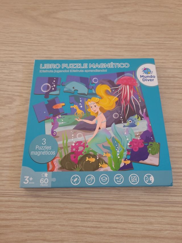 Puzzle magnético