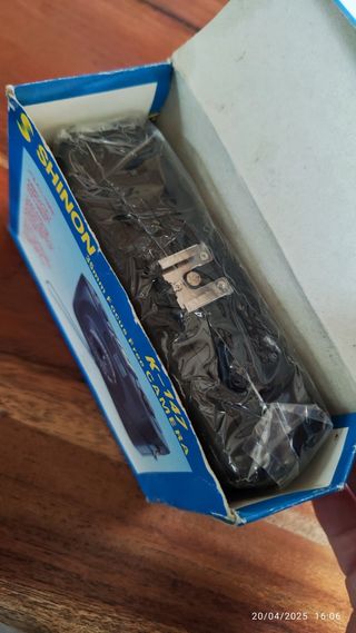 Cámara de fotos vintage precintado