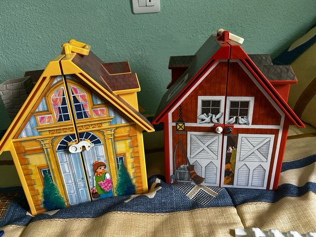 Casa y granja de playmobil