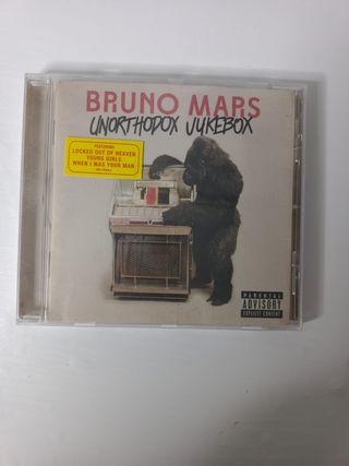 Disco CD Bruno Mars Unorthodox Jukebox