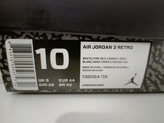 Nike Air Jordan 3 "Katrina"