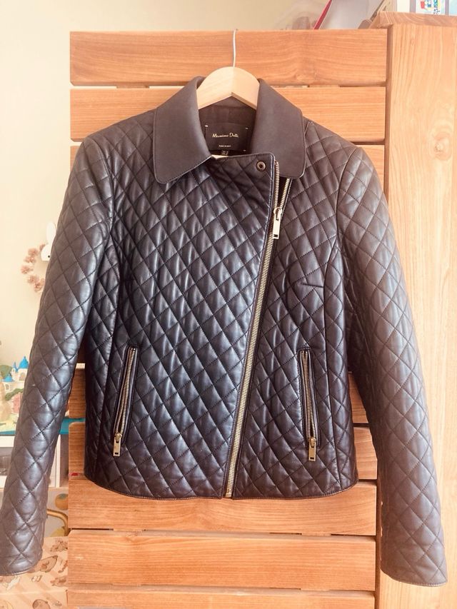 Cazadora /chaqueta piel Massimo Dutti