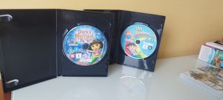 2 DVDs Dora la Exploradora Lote DVD