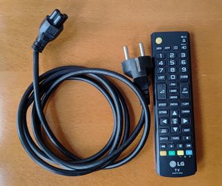 Mando a distancia y cable LG