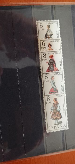 Sellos España años 1971 -1974