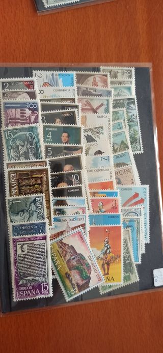 Sellos España años 1971 -1974