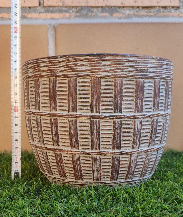 Maceta de cerámica
