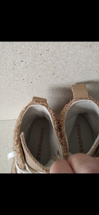 Converse chuck Taylor move con plataforma.