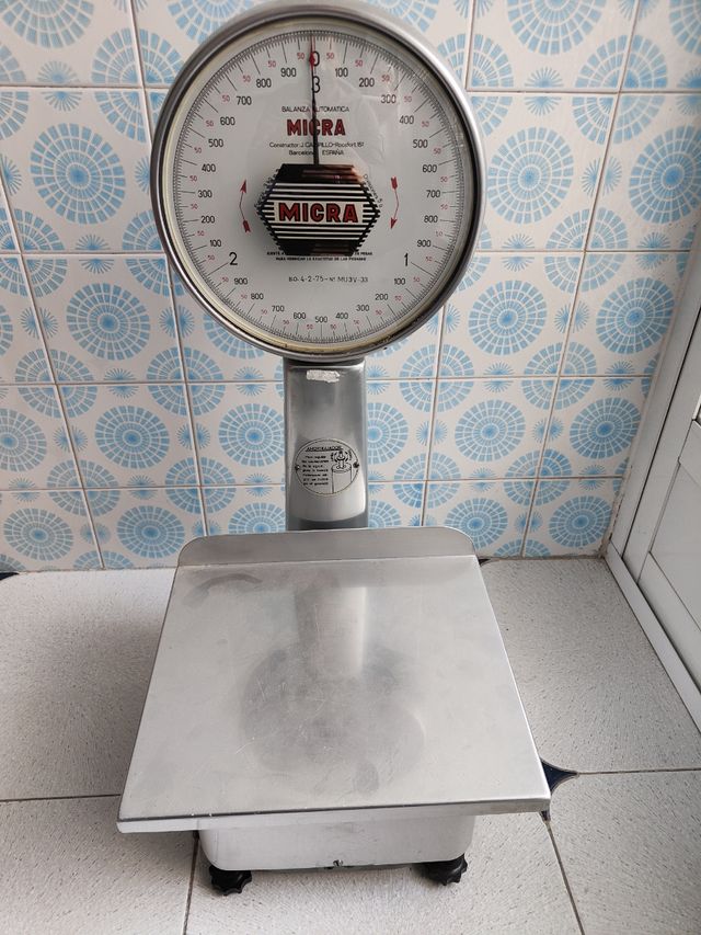 Báscula antigua MICRA 3kg. TORRAS Buen Estado
