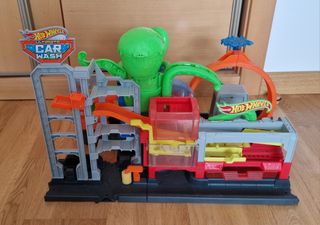 Pista coches hot wheels