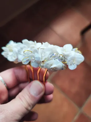 Tocado novia comunión
