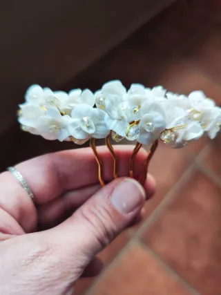 Tocado novia comunión