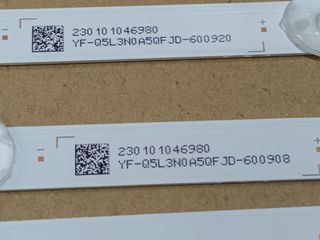 HAIER H50K85EUX, KIT TIRAS LED nuevas,