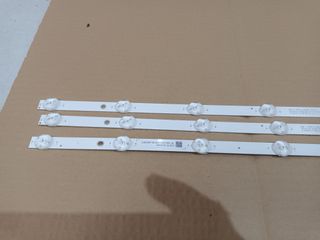 HAIER H50K85EUX, KIT TIRAS LED nuevas,