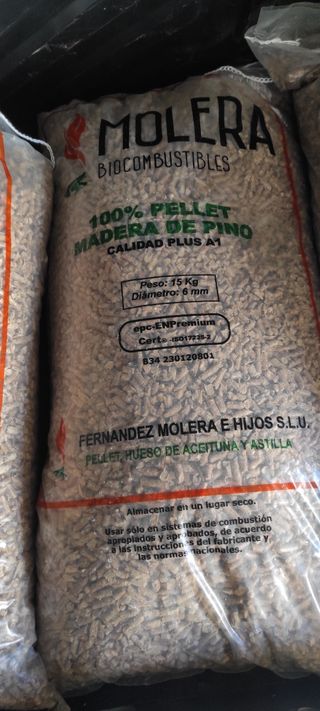 Pellets 4 sacos