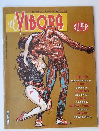 EL VIBORA No 104 COMIX adultos revistas