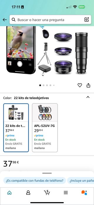 Ópticas para iphone