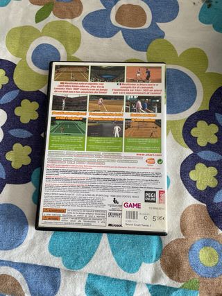 Juego de tenis para xbox360