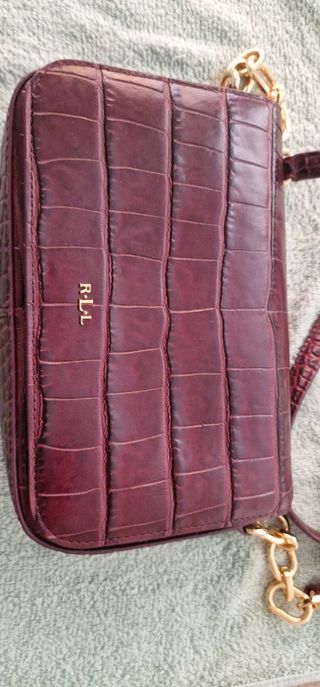 Bolso de piel Ralph Lauren