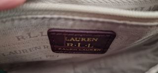 Bolso de piel Ralph Lauren