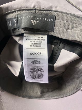 Visera Adidas Stella Maccartney gris