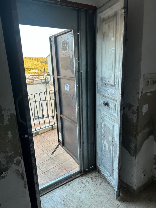 Puerta exterior de chapa