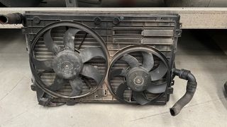 Radiador de agua y ventiladores leon cupra 1p 240