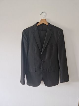 Traje hombre negro