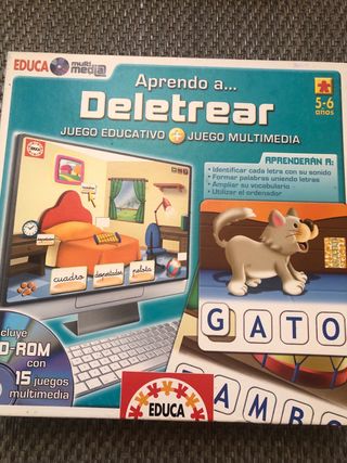 Dos juegos  de Educa Aprendo musica y a deletrear