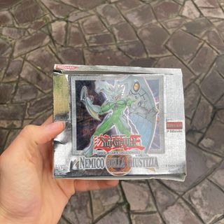 Yugioh Nemico della giustizia box empty