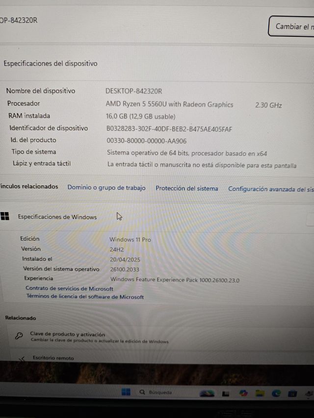 Beelink SER5 Mini PC(R 5 5560U 16Gb+512Gb) #G00208